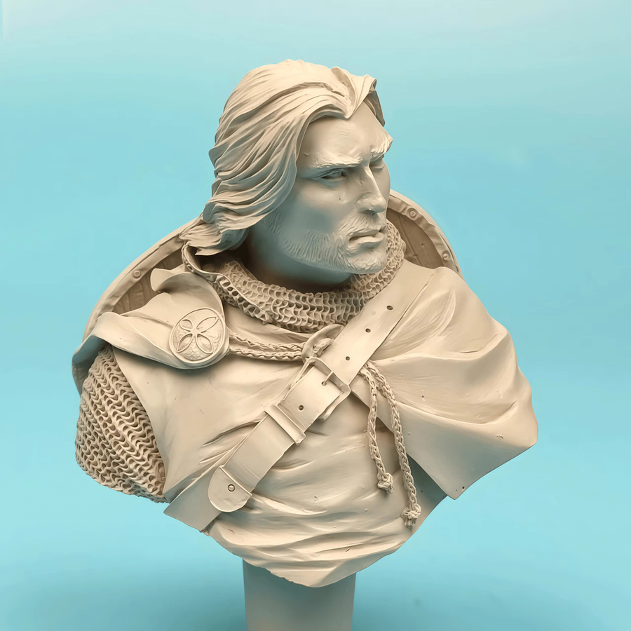 EVANOVM Teutonic Knight-Modell, 1/10 Gussharz-Modellbausatz, unbemalt - Bild 2