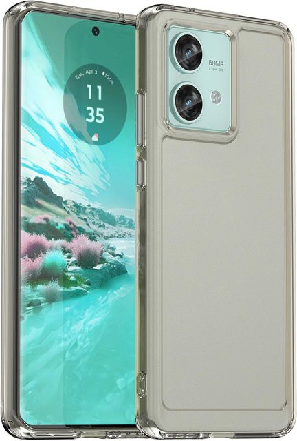Transparente TPU Schutzhülle für Motorola Moto Edge 40 Neo - Bild 1