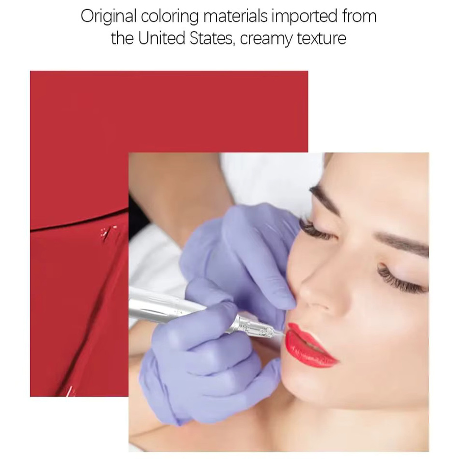 AIMOOSI Permanent Make-up Tinte, Rosenrot, 3 ml - Bild 1