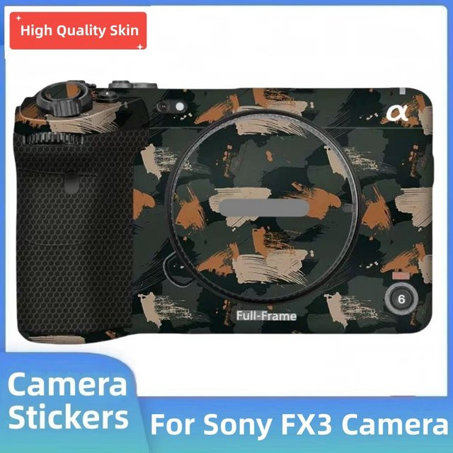 Vinyl Skin Schutzfolie für Sony FX3 ILME-FX3 Kamera in Kino-Linien-Design - Bild 1