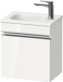 Duravit Waschtischunterschrank Sivida wandhängend, Farbe Weiß hochglanz, B/T/H: 40 x 44 x 29,5 cm - Bild 1