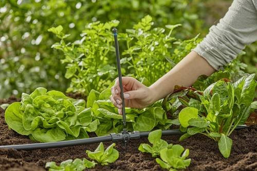 Gardena Micro-Drip System Verlängerungsrohr 13 mm in Anthrazit - Bild 1