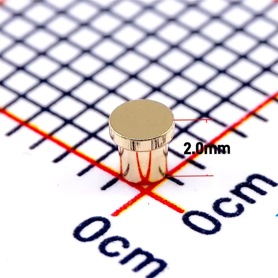 RTLECS Federbelasteter Pogo-Pin für SMT SMD Oberflächenmontage, Kreisform, Farbe: Gold, Durchmesser: 2,0 mm, Höhe: 2,0 mm - Bild 2