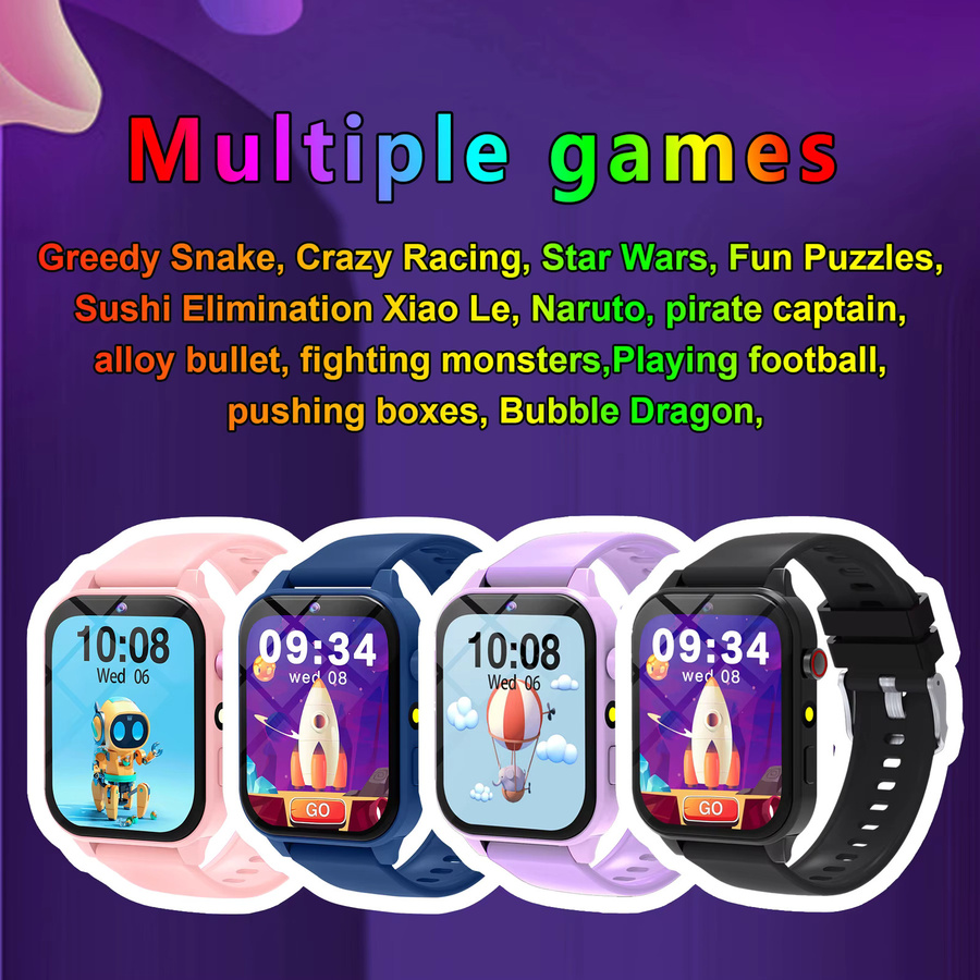 SIMSONLAB Smartwatch, Blau, Kunststoff, Kinder - Bild 2