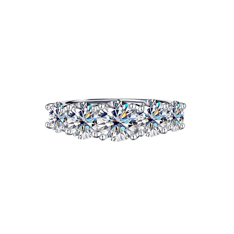 BIJOX STORY Ring, 925 Silber, Moissanit, Damen - Bild 2