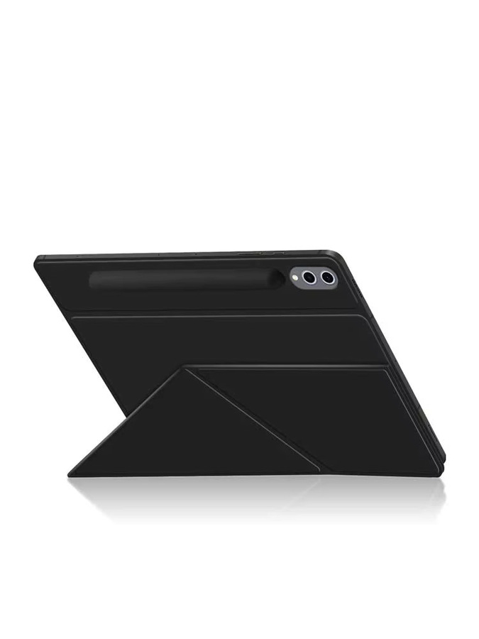Samsung Smart Book Cover Magnetische Hülle für Galaxy Tab S9 S10 Plus 12,4 Zoll und Tab S9 S9 FE S10 11 Zoll mit Stifthalter, Schwarz - Bild 6