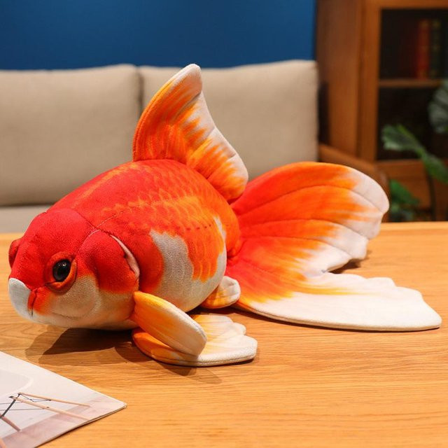 Yiran Health & Beauty Goldfisch Glückskarpfen Plüschtier, Tiere, 50cm - Bild 1