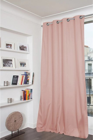 Moondream Verdunklungsvorhang Altrosa als Ösenschal, Höhe: 250 cm, Breite: 135 cm