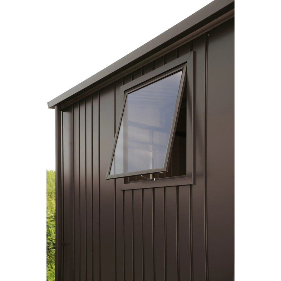 Biohort Fenster für Gerätehaus AvantGarde HighLine Panorama Dunkelgrau-Metallic B/H/T: 188 x 81,5 x 2,5 cm - Bild 2