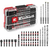 Einhell Bohrer- und Bit-Set M-CASE 39-teilig mit HSS-Metallbohrern und Bits in Silber, Grau und Transparent - Bild 1