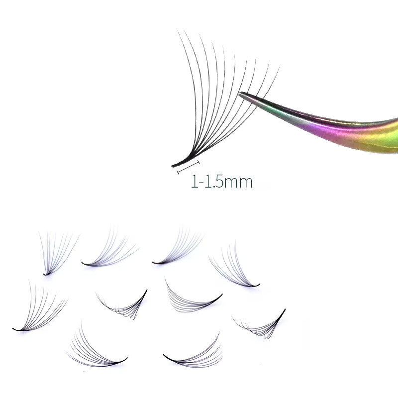 Song Lashes Promade Fans 6D-007, Wimpernverlängerung, 500 Fächer - Bild 2