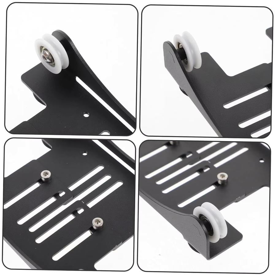 Einstellbarer 3D Drucker Filament Halter für Spulen in Schwarz - Bild 3