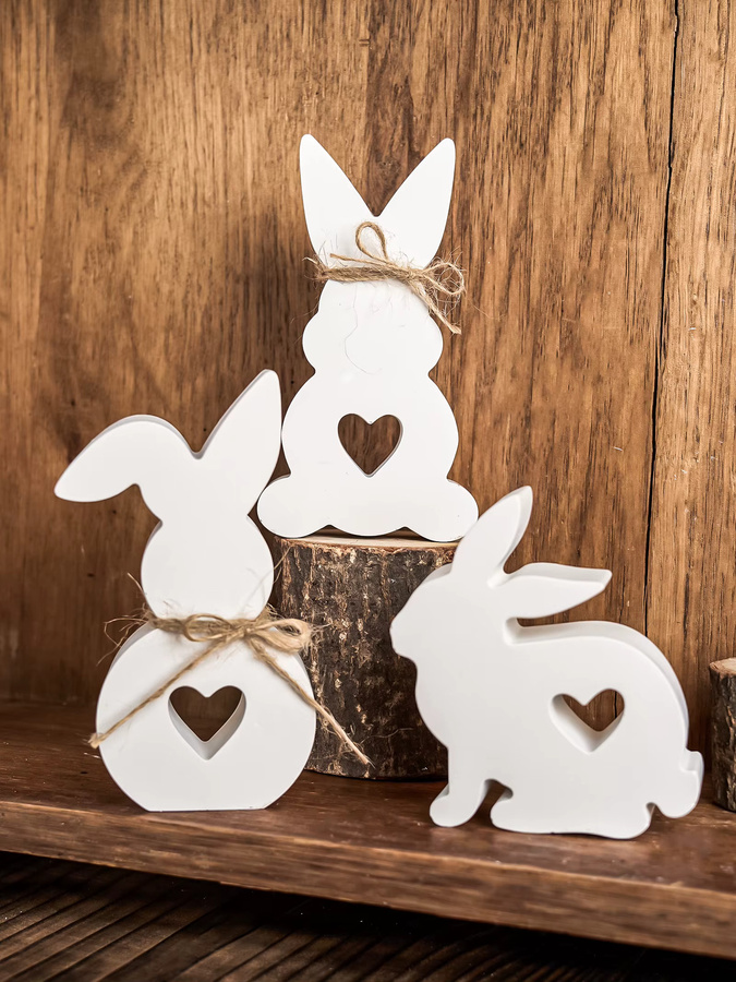 Silikonform für DIY Osterhase Kerzen und Seifen zur Gestaltung von Kaninchen-Ornamenten aus Harz oder Gips - Bild 3