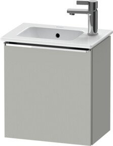 Duravit Waschtischunterschrank D-Neo in Grau Beton, B/T/H: 41 x 27,4 x 44 cm - Bild 1