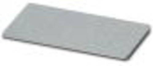 Phoenix Contact EMLP-AL 0830513 Gerätemarkierung aus Aluminium in Silber, B: 60 mm, H: 30 mm - Bild 1