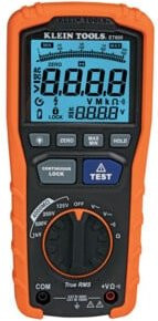 Klein Tools ET600 Digitales Hand-Multimeter in Orange, CAT III 1000 V und CAT IV 600 V mit 4000 Counts - Bild 1