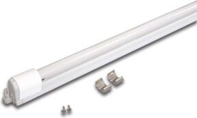Hera LED-Linienleuchte HO+ SlimLiteCS LED 13,8W Warmweiß Aluminium Weiß B/T/H: 59,5 x 1 x 1 cm - Bild 1