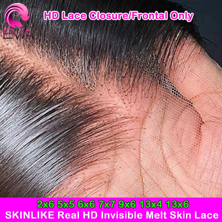 Eva Hair HD-Spitzenverschlüsse, brasilianisches Echthaar, Körperwelle - Bild 7