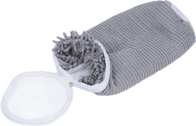 Koogeelife Schuhwaschbeutel aus Polyester in Grau zur Vermeidung von Verformungen für die Waschmaschine - Bild 1