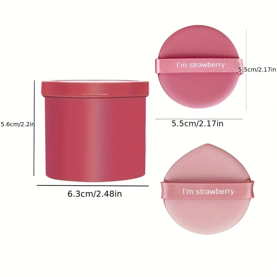 RANCAI Make-up Schwamm-Puff Set, 7 Stück, Unisex - Bild 2