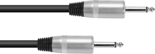 PSSO RE-10 Lautsprecherkabel mit 3,5 mm Klinkenstecker, 2x2,5 mm, Farbe: Schwarz, Länge: 1 m - Bild 1