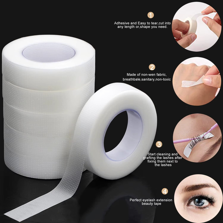 Y-Meiyaa Wimpernband, transparent, Unisex - Bild 2