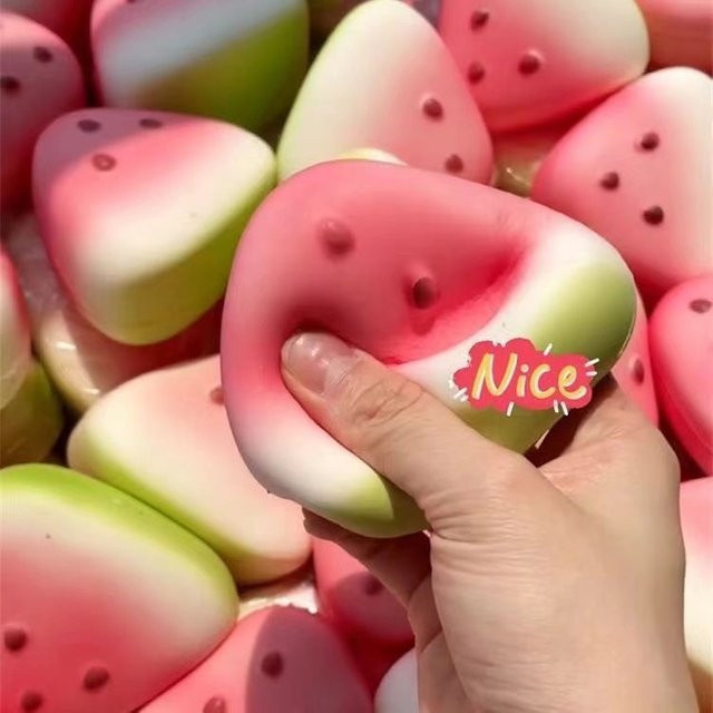 Eiswürfel-Wassermelonen-Soft-Candy, sensorisches Spielzeug, 1/2/3/5 Stück - Bild 1