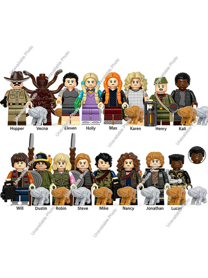 Hot Toys Stranger Things Film-Minifiguren, Baustein-Modell Spielzeug - Bild 2