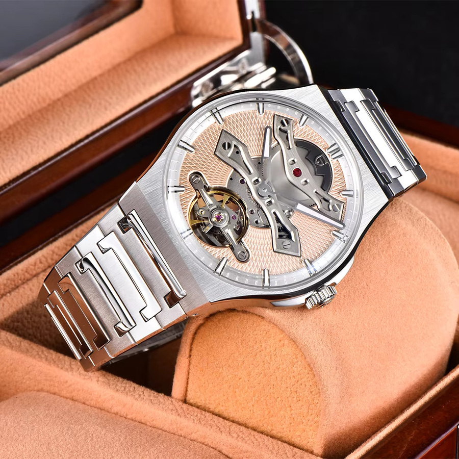 PAGANI DESIGN Armbanduhr Tourbillon, Automatik, Edelstahl, Saphirglas, Herren - Bild 4