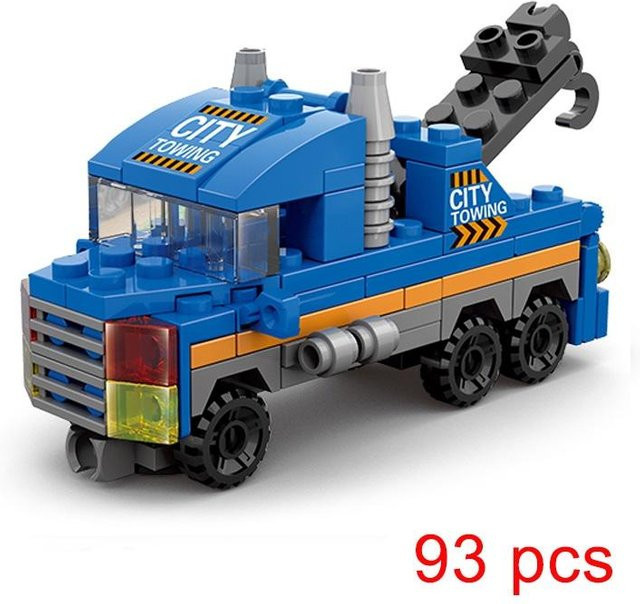 Yiran toy 6 in 1 Transformation Stadtauto, Bausteine, 482 Teile, ab 6 Jahren - Bild 1