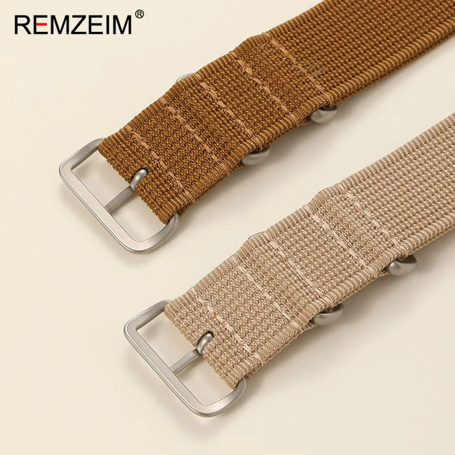 REMZEIM Uhrenarmband Nylon, Herren - Bild 2