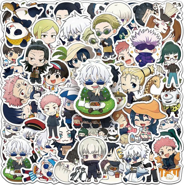 Bandai Jujutsu Kaisen Aufkleber, Bunt / Mehrfarbig - Bild 1