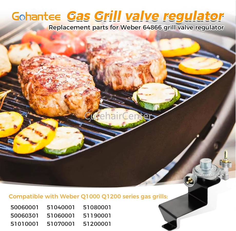 Weber Gasgrill Ventilregler Baugruppe zur Temperatursteuerung passend für Q1000 und Q1200 Serie - Bild 4