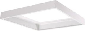 Ridi-Leuchten Anbaurahmen ZBS-AR BLP-EQ 622 aus Metall in Weiß - Bild 1