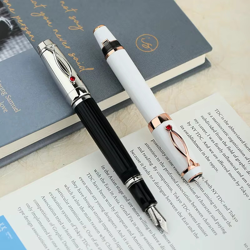 MAJOHN Final Craftsman X1 Mechanischer Teleskopstift aus Harz in Schwarz mit EF-Spitze - Bild 2