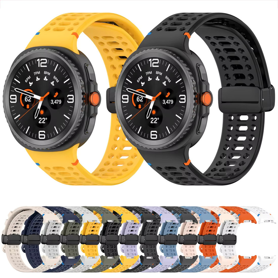 CAOWTAN Uhrenarmband Silikon, Samsung Galaxy Watch 8 Classic, Unisex - Bild 2