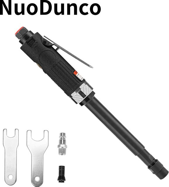 NuoDunco Pneumatische Schleifmaschine mit hoher Geschwindigkeit zum Gravieren und Polieren von Metall, Stein und Glas in Schwarz - Bild 1