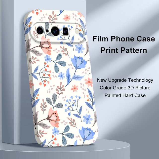 Warm Flowers Handyhülle für Google Pixel 10 9 9A 8 8A 7 7A Pro XL 5G Hard Cover in Multicolour - Bild 1