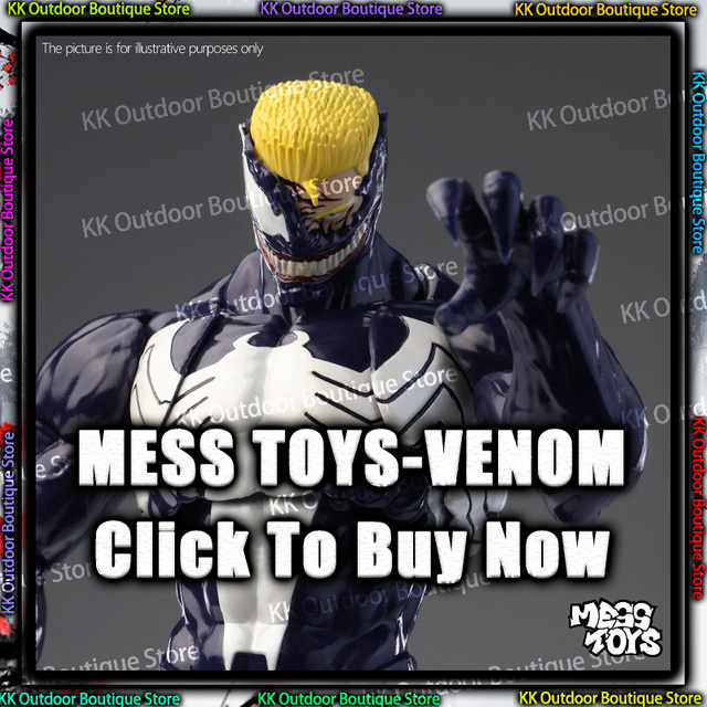 Mess Toys Marvel Lethal Neighbor Venom Spider-Man, Actionfigur, Schwarz - Bild 1