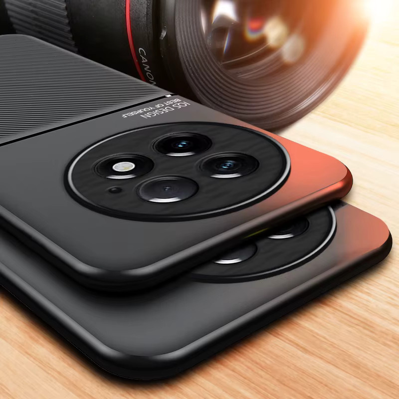 Luxus Magnetische Leder Handyhülle für OnePlus 15 13 12 11 R T Ace 6 5 4 Nord – Stoßfeste TPU Schutzhülle in Schwarz oder Rot - Bild 4