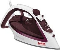 Tefal Easygliss Plus FV5714 Dampfbügeleisen in Weiß und Bordeaux mit 2400 W Leistung, Duriliumsohle und Anti-Calc-Funktion - Bild 1