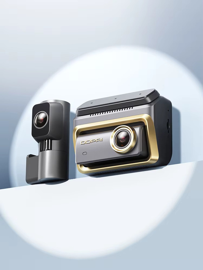 DDPAI Z90 Master Dual Dashcam mit 4K UHD Auflösung, GPS, ADAS und Parkassistent für Vorne und Hinten - Bild 3