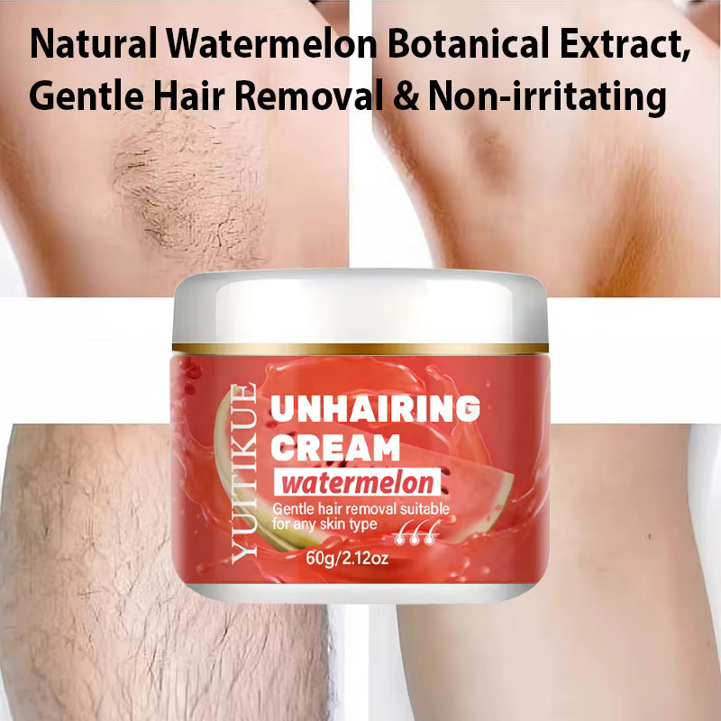 YUITIKUE Wassermelonen-Enthaarungscreme, 60g, Herren - Bild 3