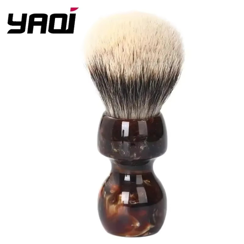 YAQI Caramel Two Band Badger Hair Rasierpinsel für Herren - Bild 3
