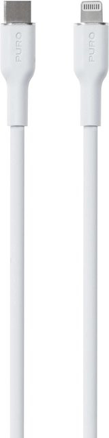 SBS USB-C auf Lightning Kabel für Power und Data Sync, Weiß, 1,5 m - Bild 1