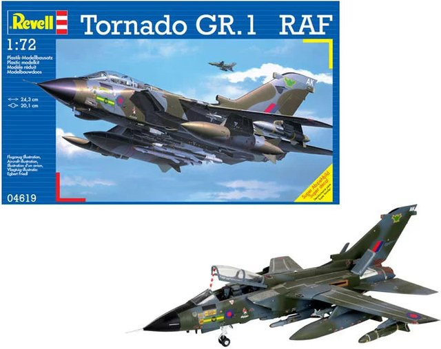 Revell Tornado GR.1 RAF, Modellbau, 1:72, ab 10 Jahren - Bild 1