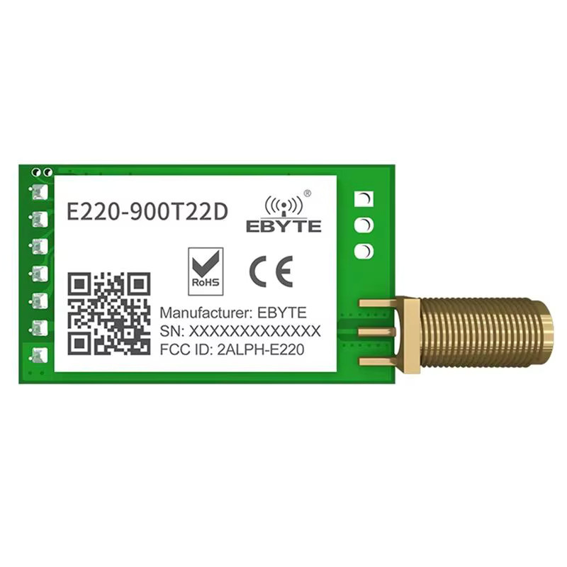 Ebyte Lora LLCC68 Funkmodul E220-900T22D SMA-K UART RSSI Sender Empfänger 868MHz 915MHz 22dBm 5km in Grün - Bild 3