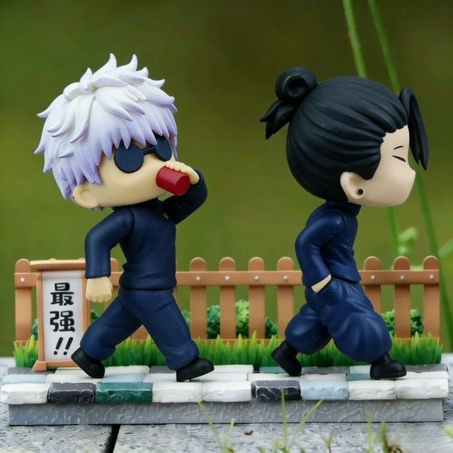 Bandai Anime Jujutsu Kaisen PVC Figur Satoru Gojo Modell, Höhe: 11 cm - Bild 1