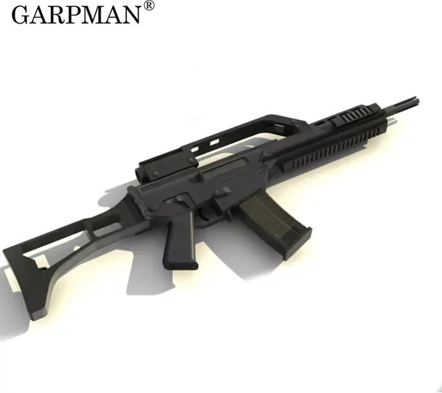 GRAPMAN G36c Angriffspistole, 3D-Papiermodell, 1:1, Lernspielzeug - Bild 1