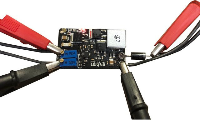 BQ24650 MPPT Solar Laderegler für 12V und 24V, Schwarz, Einstellbar für Lithium Li-Ion LiFePO4 und Blei-Säure Batterien - Bild 1